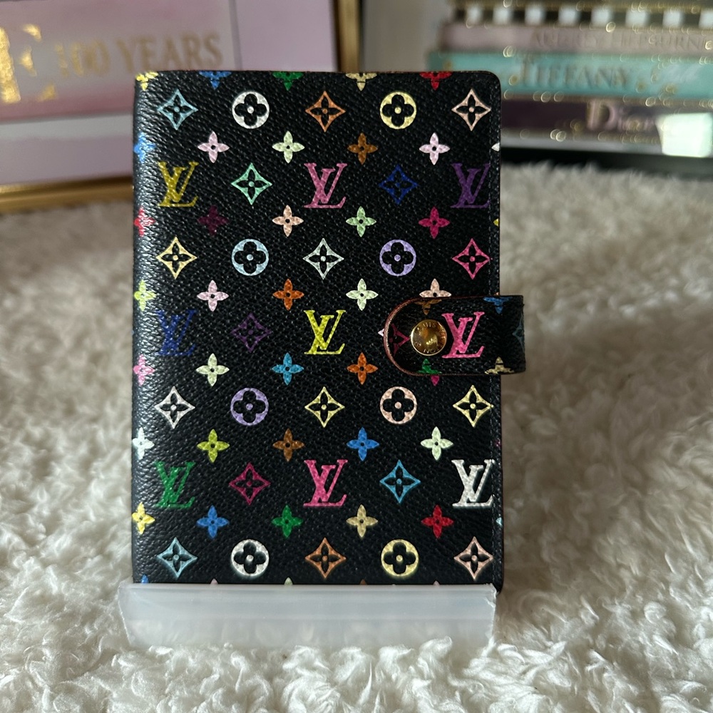 Louis Vuitton Multicolor Agenda PM Day Planner Cover ULTRA RARE